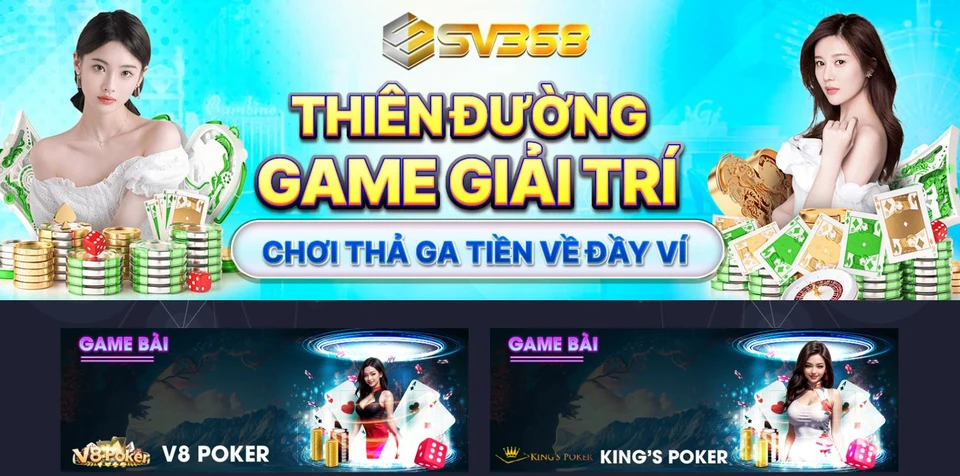 Sơ lược về sảnh game bài SV368 - Thiên đường game 3D