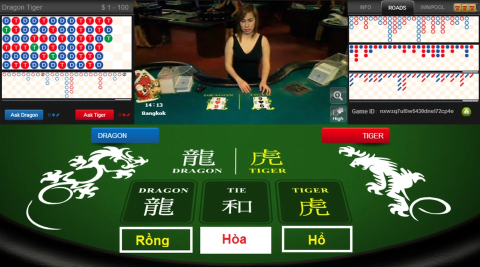Giao diện chơi Rồng hổ SV368 siêu mượt, hỗ trợ đa nền tảng